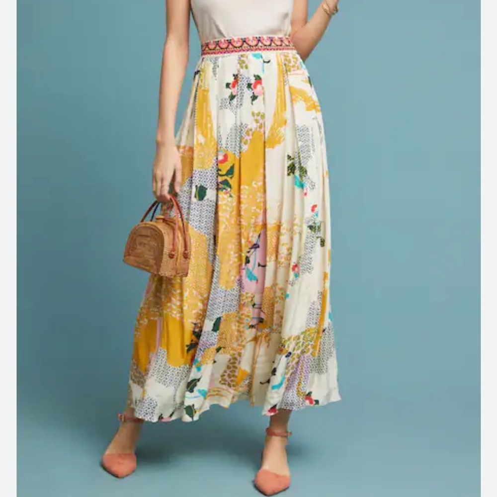 anthropologie bhanuni by jyoti misha maxi skirt - Picture 12 of 14